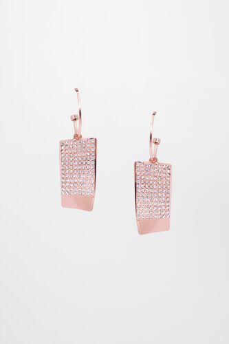 Rose Gold Brass Earring, , image 2